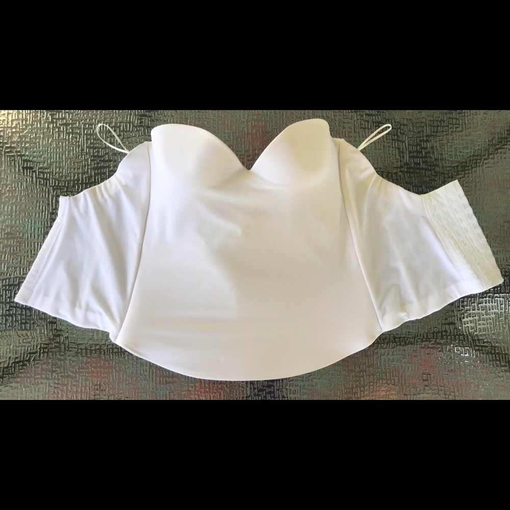 Felina White Bustier